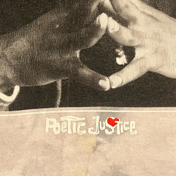 Vintage Retro 90’s Tupac Shakur "Poetic Justice" Chemistry Graphic T-Shirt L - Picture 4 of 8